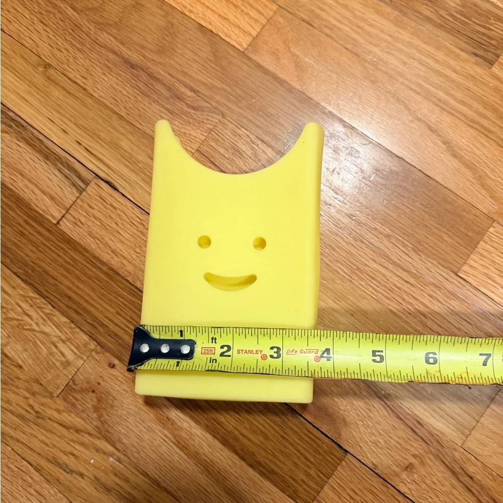 Yellow Smiley Face BOGG Bag Phone Holder